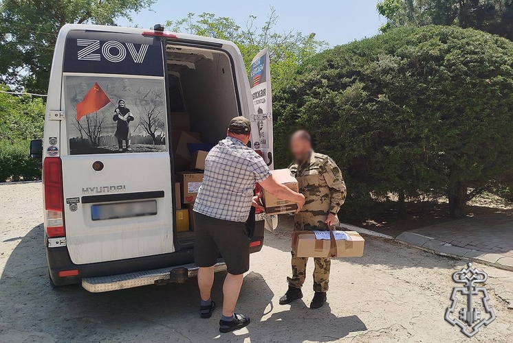 Росгвардейцы помогли доставить гуманитарную помощь детскому реабилитационному центру