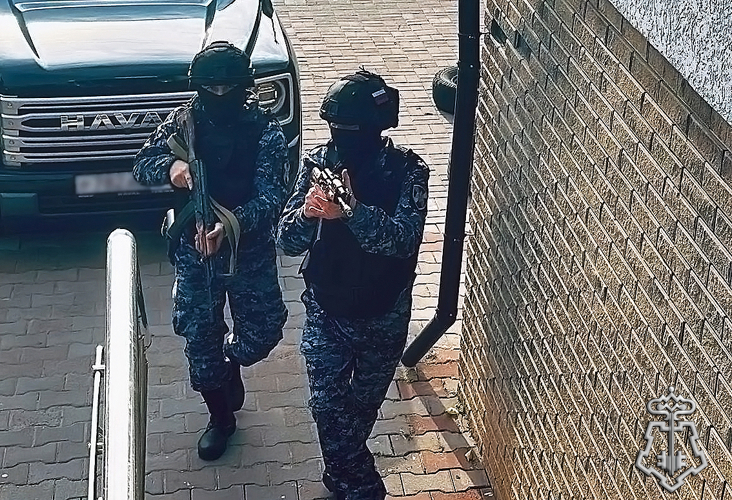 Журналисты областной телекомпании «За! ТВ» познакомились со службой во вневедомственной охране Росгвардии