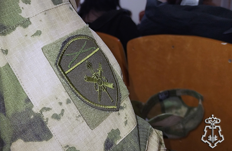 В Запорожской области представители Росгвардии и РПЦ рассказали студентам мелитопольского колледжа о противодействии террору
