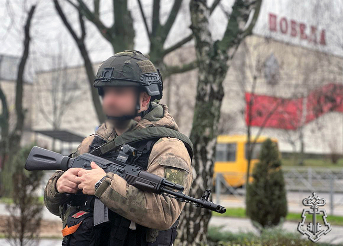 Росгвардия и полиция обеспечили безопасность Дня Конституции России в Запорожской области
