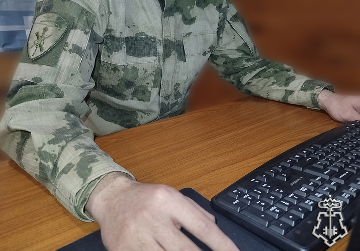 Росгвардейцы и кадеты ведомства присоединились к акции «Военно-патриотический диктант» в Запорожской области