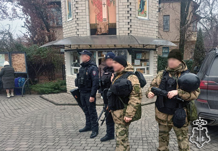 В Запорожской области при участии Росгвардии обеспечена безопасность религиозных мероприятий, посвященных православной святыне