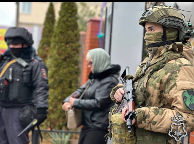 Росгвардейцы в Запорожской области обеспечили безопасность рождественских праздников
