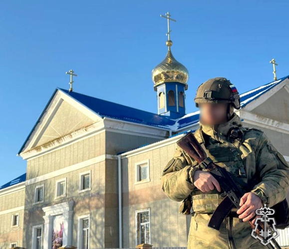 ПОДРАЗДЕЛЕНИЯ РОСГВАРДИИ В ЗАПОРОЖСКОЙ ОБЛАСТИ ПРИНЯЛИ УЧАСТИЕ В ОБЕСПЕЧЕНИИ БЕЗОПАСНОСТИ КРЕЩЕНИЯ ГОСПОДНЯ