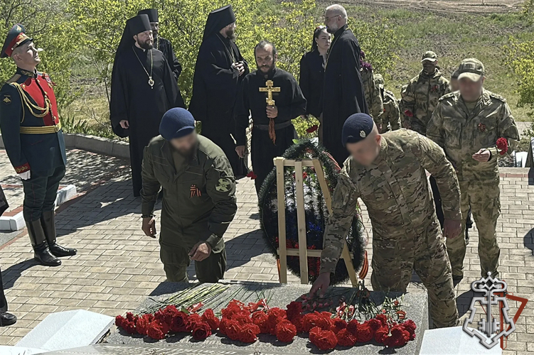 Росгвардейцы приняли участие в захоронении бойцов Красной Армии, освобождавших Запорожскую область