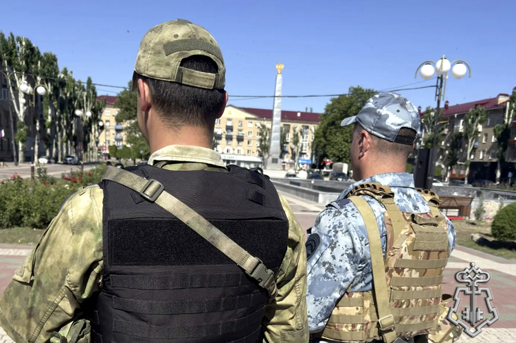 При участии Росгвардии в День молодежи обеспечена безопасность жителей Запорожской области