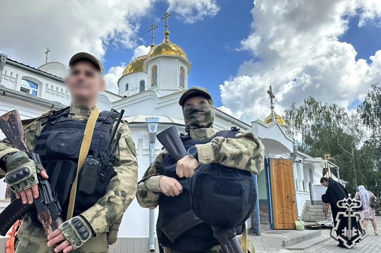 В Запорожской области при участии Росгвардии обеспечена безопасность религиозного мероприятия