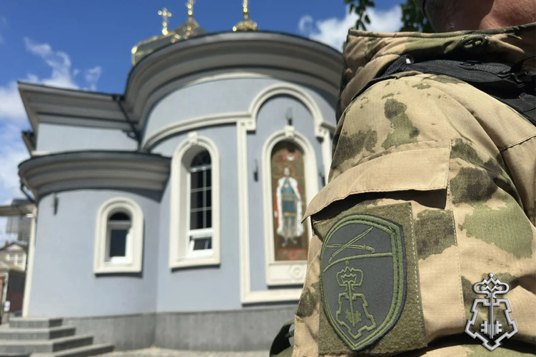 В Запорожской области при участии Росгвардии обеспечена безопасность религиозного мероприятия