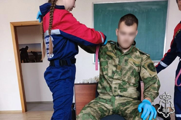 Росгвардейцы в Запорожской области прошли курсы оказания первой медицинской помощи