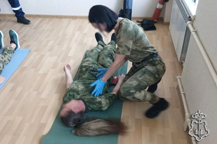 Росгвардейцы в Запорожской области прошли курсы оказания первой медицинской помощи
